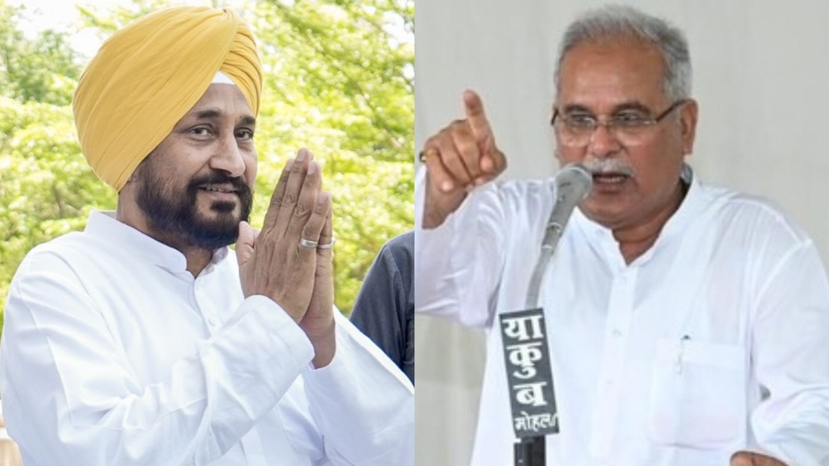 कांग्रेस बैठक में लगे चन्नी जिंदाबाद के नारे 