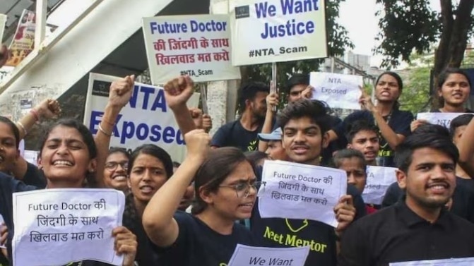 NEET paper leak case
