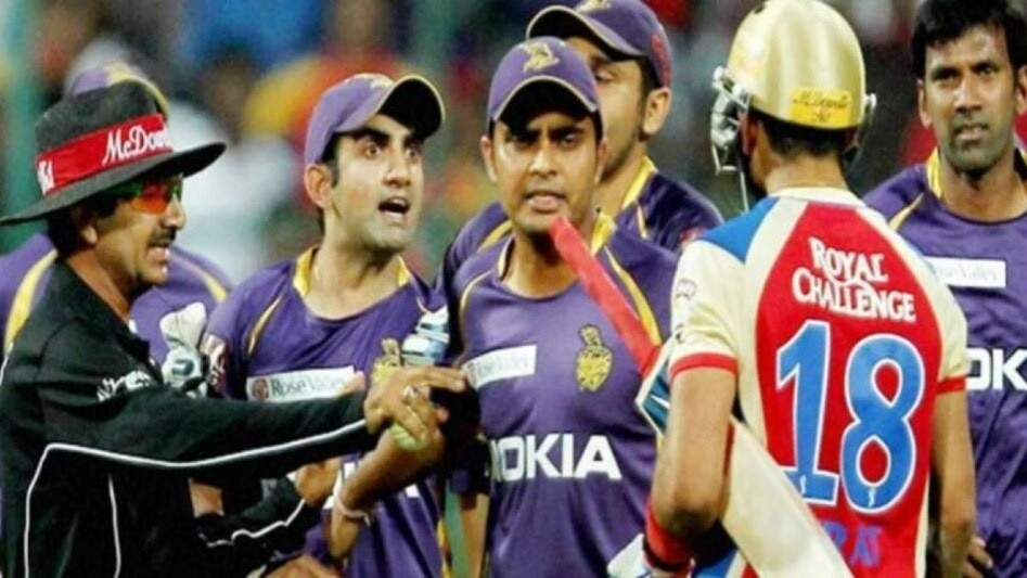 जब गंभीर से उलझ गए थे कोहली (PHOTO: @IPL)