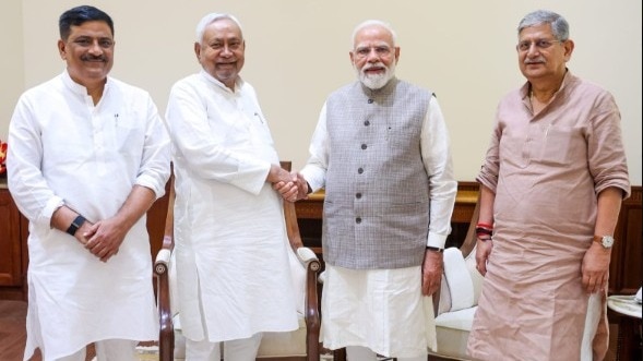 PM Modi and Nitish Kumar