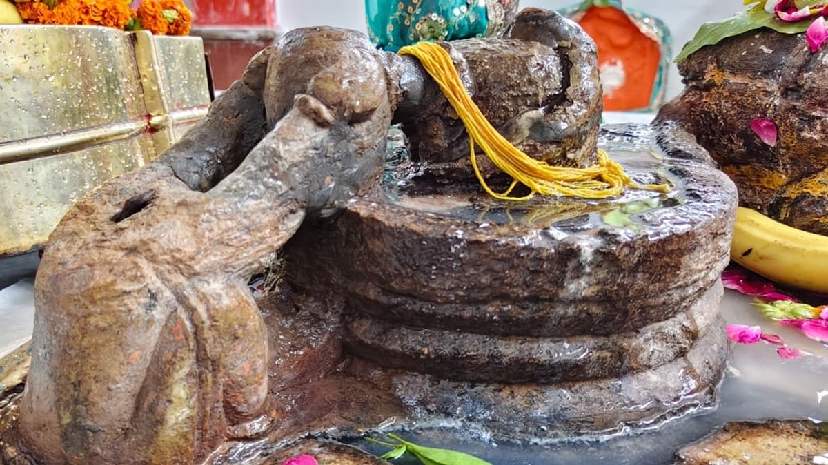 कोटा के नांता क्षेत्र में स्थित करीब 500 साल पुराना प्राचीन शिवालय श्रद्धालुओं की आस्था का सबसे बड़ा केंद्र बना हुआ है. (Photo: ITG)