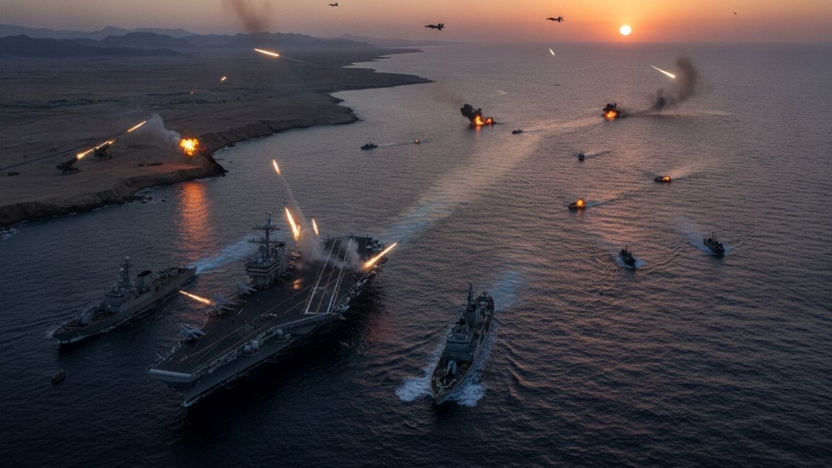 Iran and Oman hormuz.