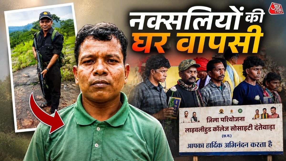 कभी नक्सली रहा पुदिया अब दंतेवाड़ा के जिला परियोजना लाइवलीहुड कॉलेज में नई जिंदगी की बारीकियां सीख रहा है. (Photo: ITG)