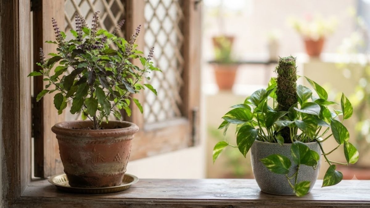 Tulsi Money Plant Vastu