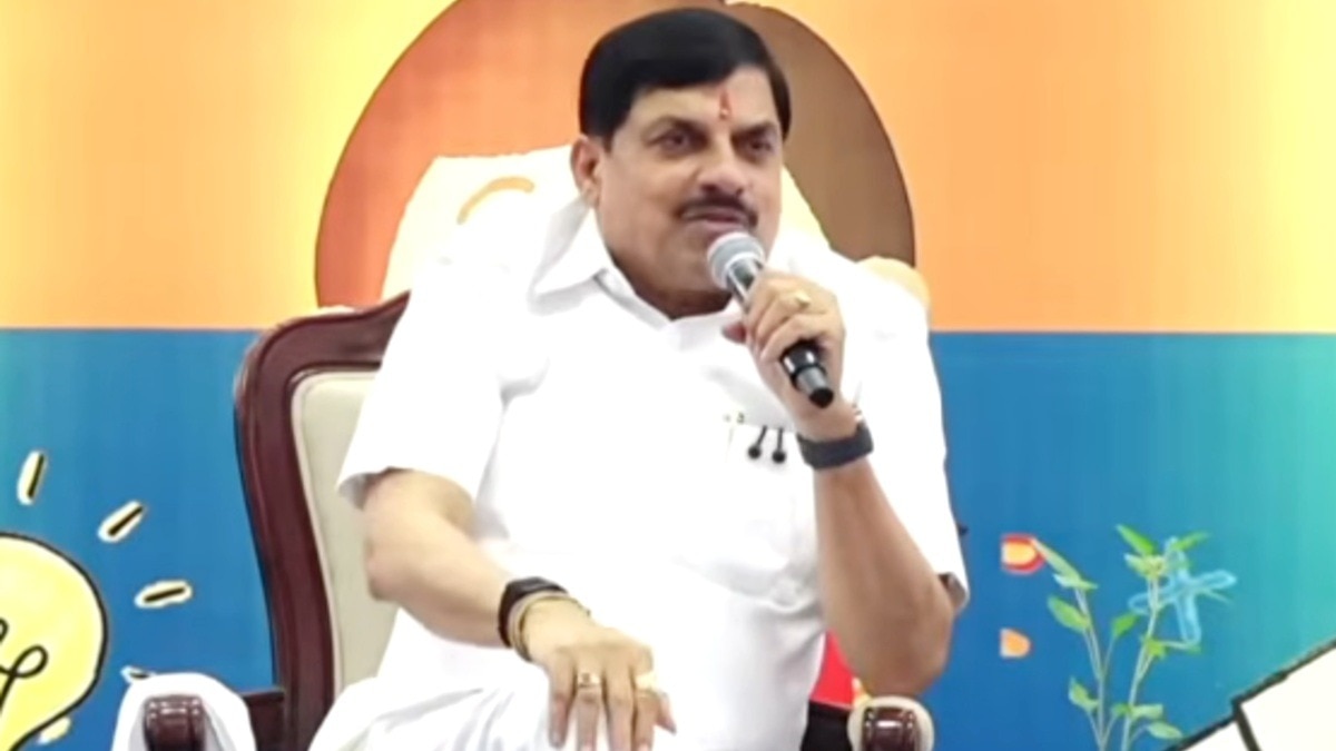 मुख्यमंत्री मोहन यादव ने निभाई मास्टर ट्रेनर की भूमिका.(Photo:Screengrab)