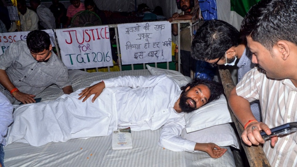झारखंड में छात्रों का आंदोलन जारी है