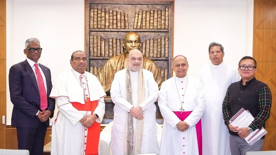 कैथोलिक बिशपों की अमित शाह से मुलाकात