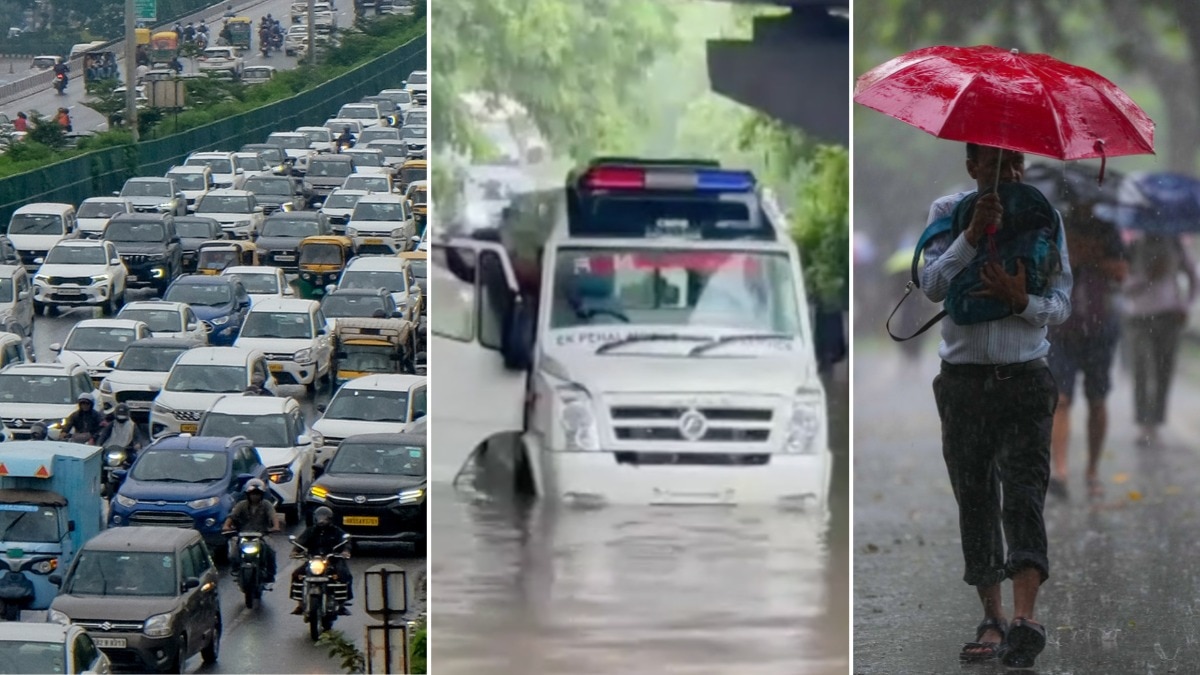 दिल्ली-एनसीआर में भारी बारिश की वजह से लोगों को परेशानियों का सामना करना पड़ रहा है (Photo: ITG)