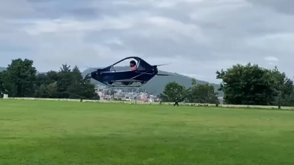  single seater flying car