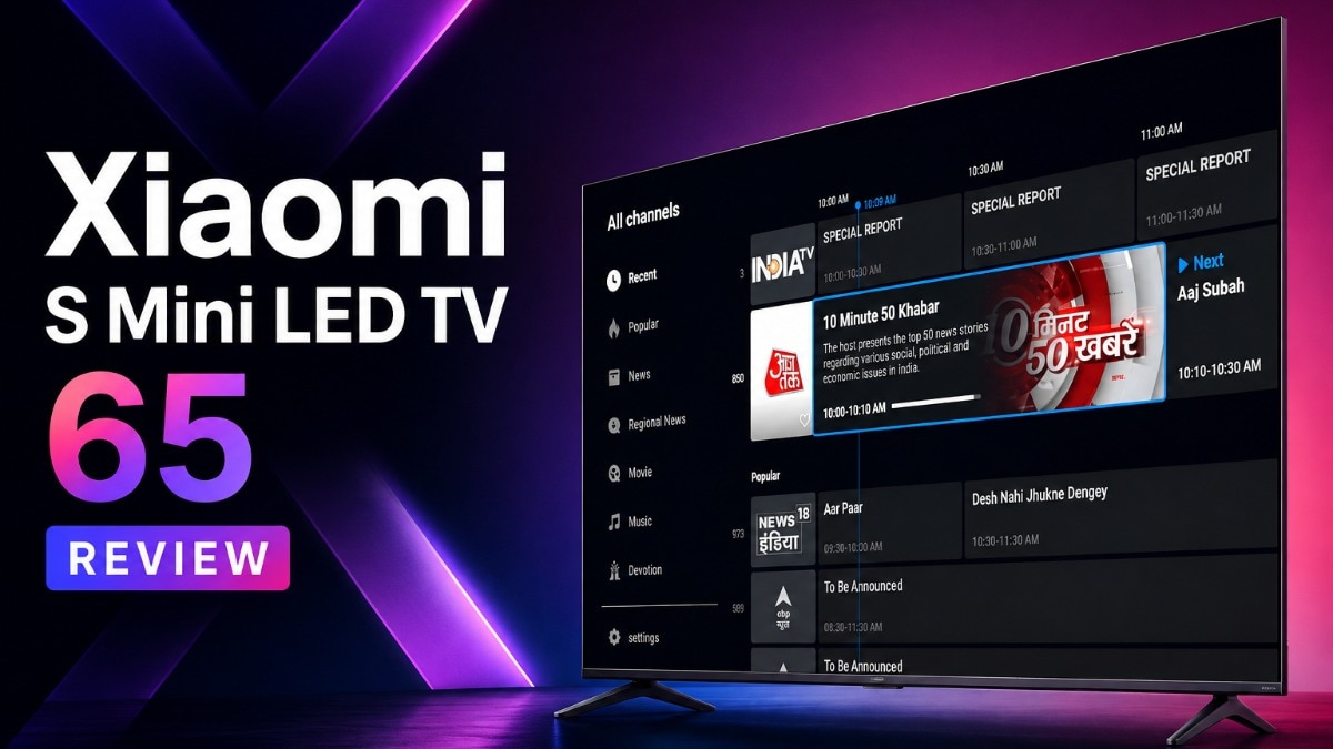 Xiaomi S Mini LED TV 65 Review