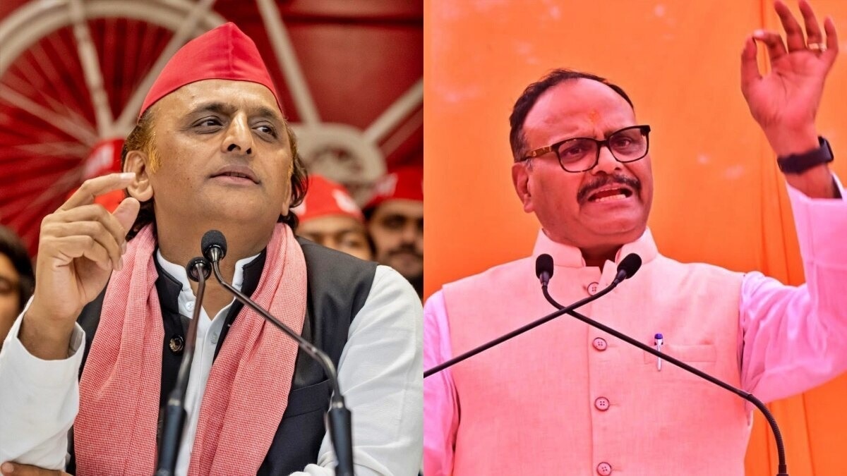 अखिलेश यादव और ब्रजेश पाठक- फाइल फोटो