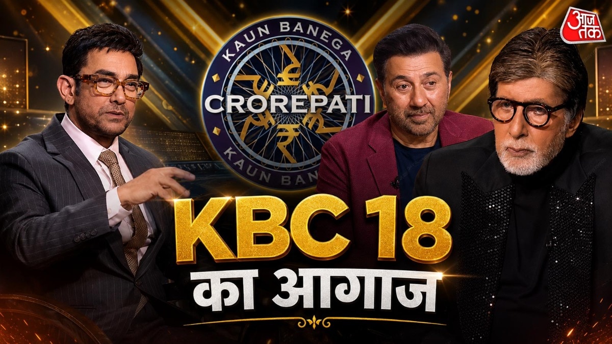 केबीसी में आमिर-सनी (Photo: Screengrab)