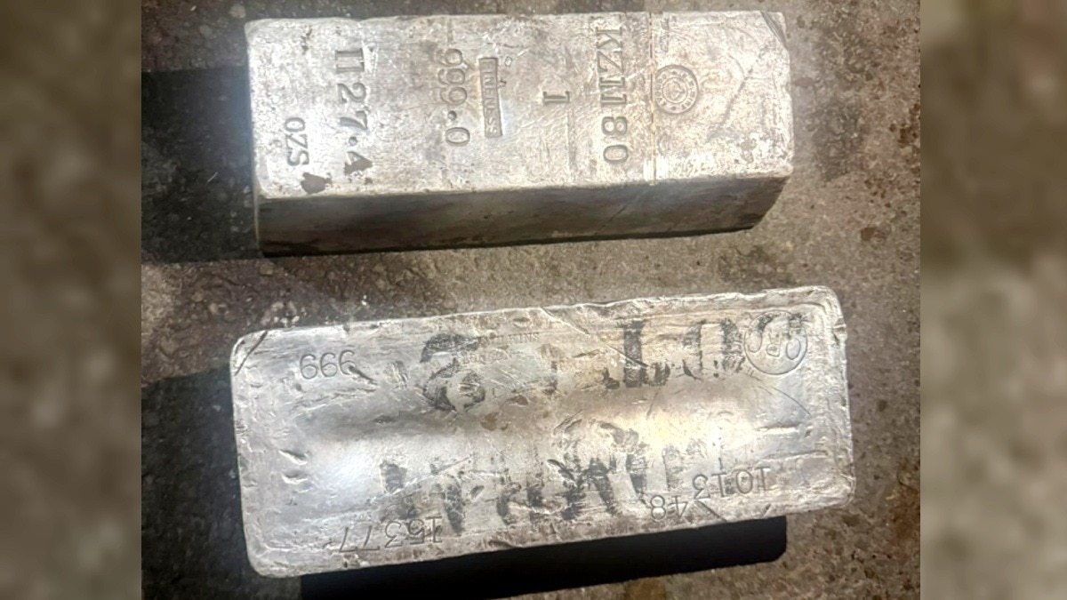जयपुर में 66 किलो चांदी संग 5 आरोपी गिरफ्तार.(Photo:ITG)