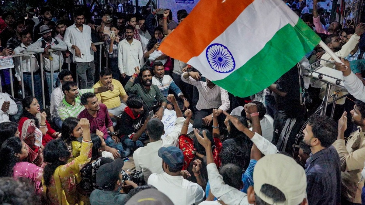 रांची में प्रोटेस्ट कर रहे छात्रों और सरकार के बीच दूसरे दौर की बातचीत भी विफल रही. (फोटो-PTI)
