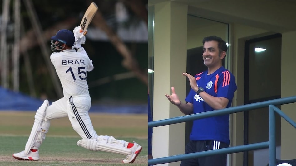 Hindistonlik tezkor bowler Gurnoor Barar bir overda toʻrtta olti urdi; bosh murabbiy Gautam Gurjivning reaksiyasi