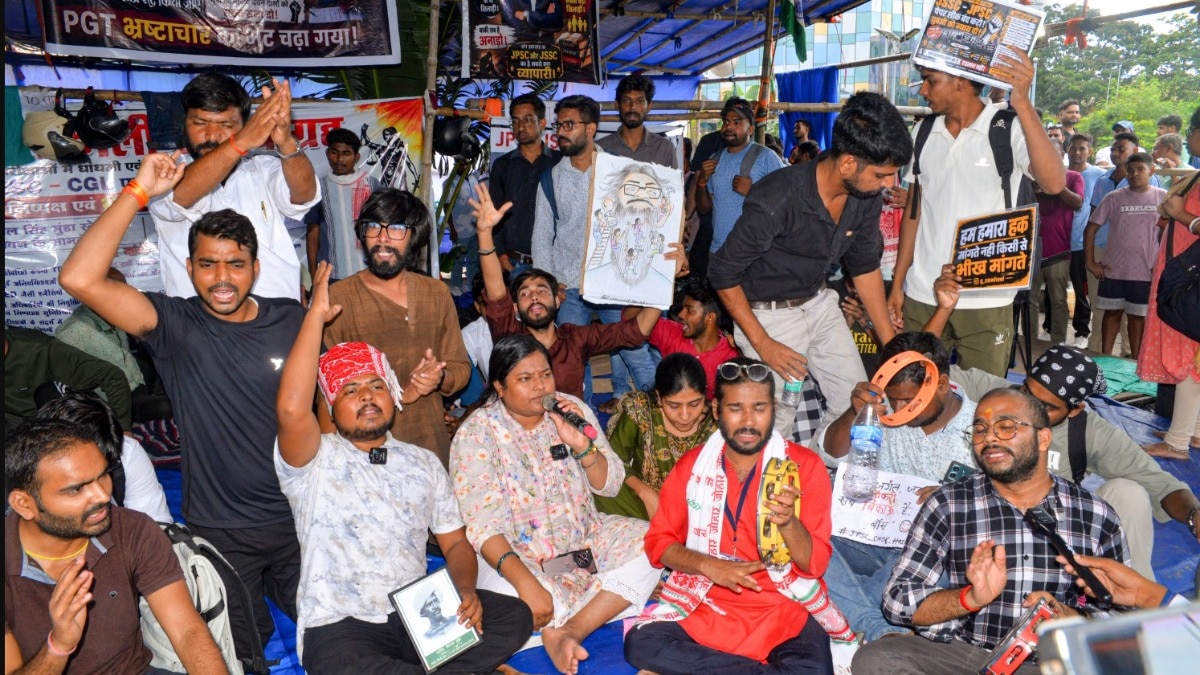 झारखंड छात्रों का आंदोलन (फोटो: PTI)