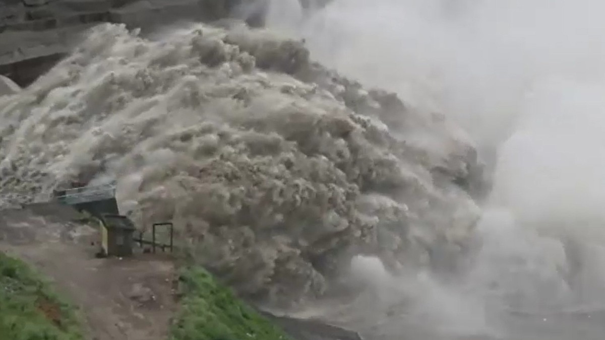 मॉनसून में बढ़ा नदियों का जलस्तर (फोटो: ITG)