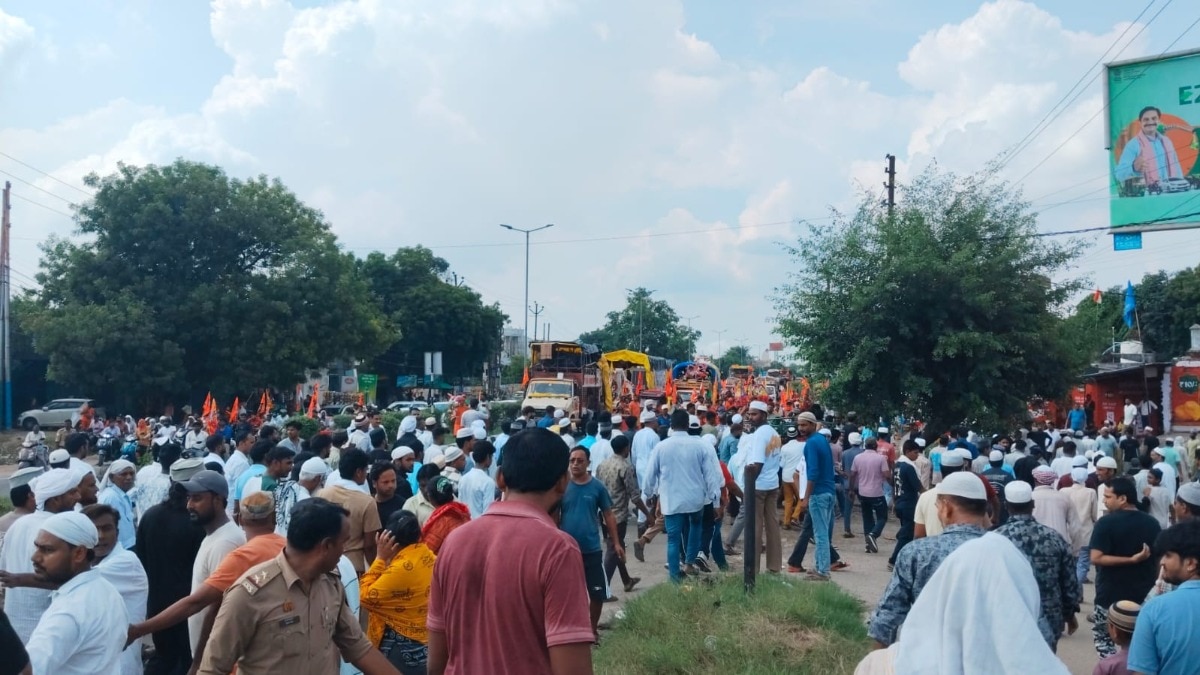 कांवड़ियों के इस कदम की हर ओर हो रही चर्चा. (Photo: ITG)