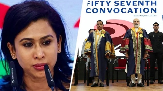 IIT दिल्ली के दीक्षांत समारोह में संस्कृत श्लोकों के पाठ पर विवाद हो गया है