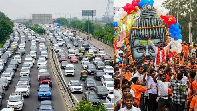पुलिस ने जारी की ट्रैफिक एडवाइजरी. (Photo: PTH)