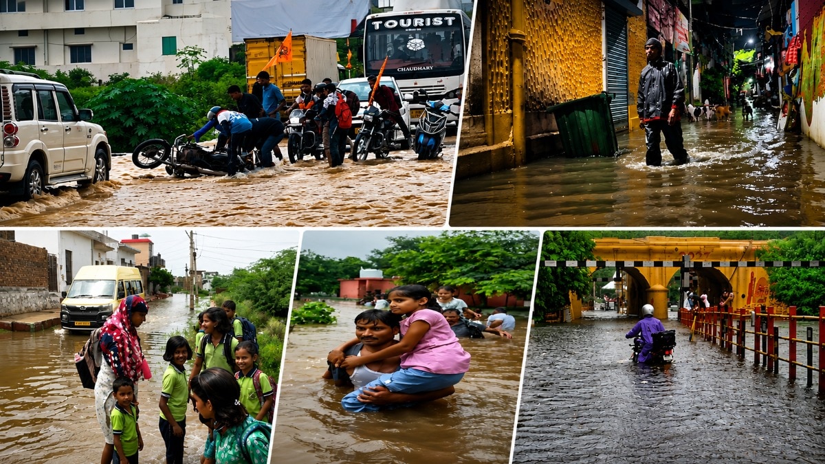देश के कई राज्यों में बाढ़ जैसे हालात पैदा हो गए हैं. (Photo- ITGD)