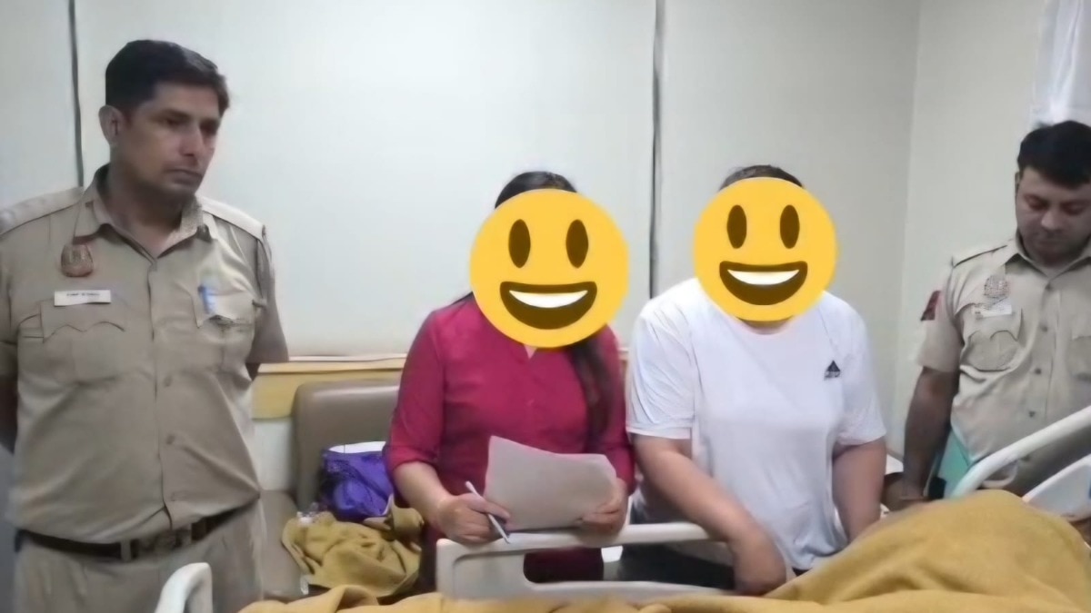विदेशी नागरिक के मिल जाने से पुलिस ने राहत की सांस ली (फोटो-ITG)