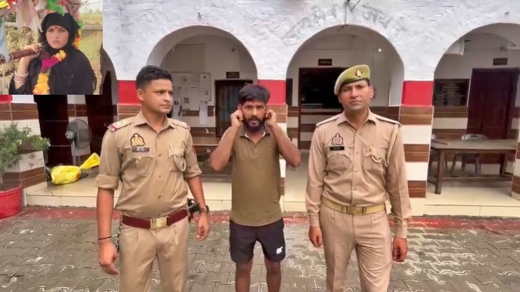 संभल पुलिस के सामने गिड़गिड़ाया फरमान, मांगी माफी (Photo- ITG) 