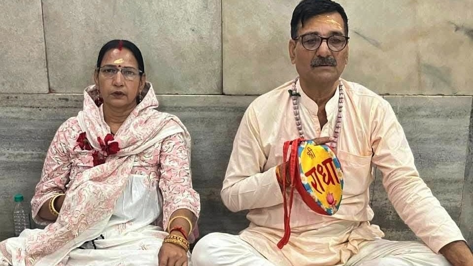 पत्नी का शव मिला, पति की तलाश जारी (Photo- ITG) 