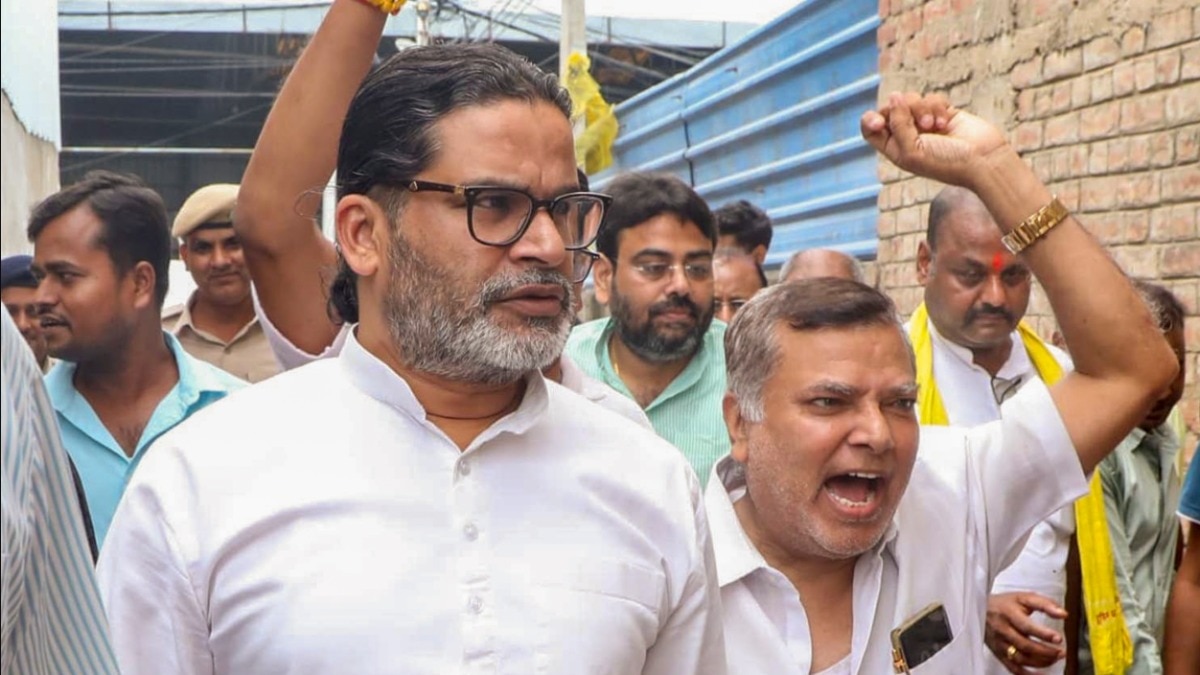 Prashant Kishore takes dig at bjp