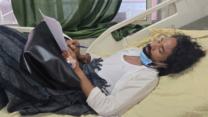 प्रोटेस्ट साइट पर लौटने की मांगी इजाजत, देवेंद्र महतो ने सर्जन को लिखी चिट्ठी