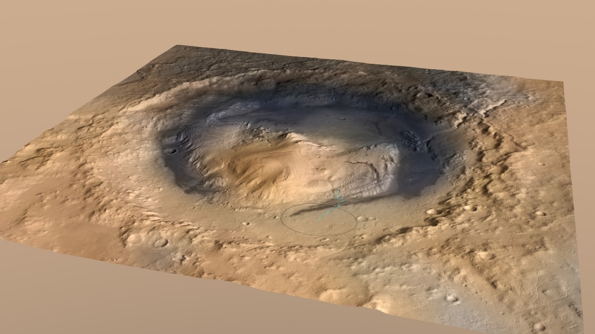 नासा के रोवर को मंगल पर अजीब आकृति दिखी है. (Photo: NASA)