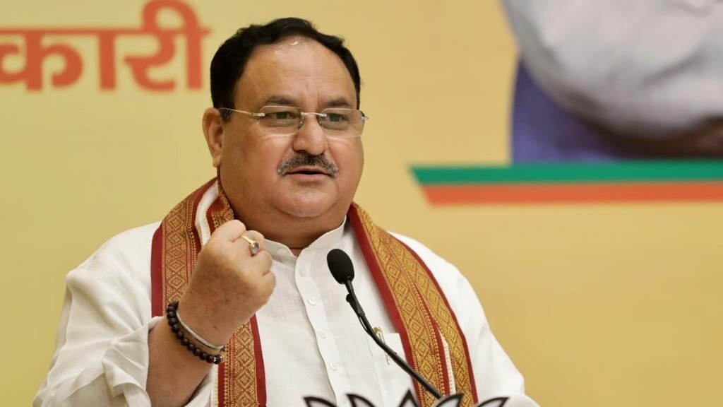 जेपी नड्डा केंद्र में स्वास्थ्य मंत्री हैं. (Photo- ITG)