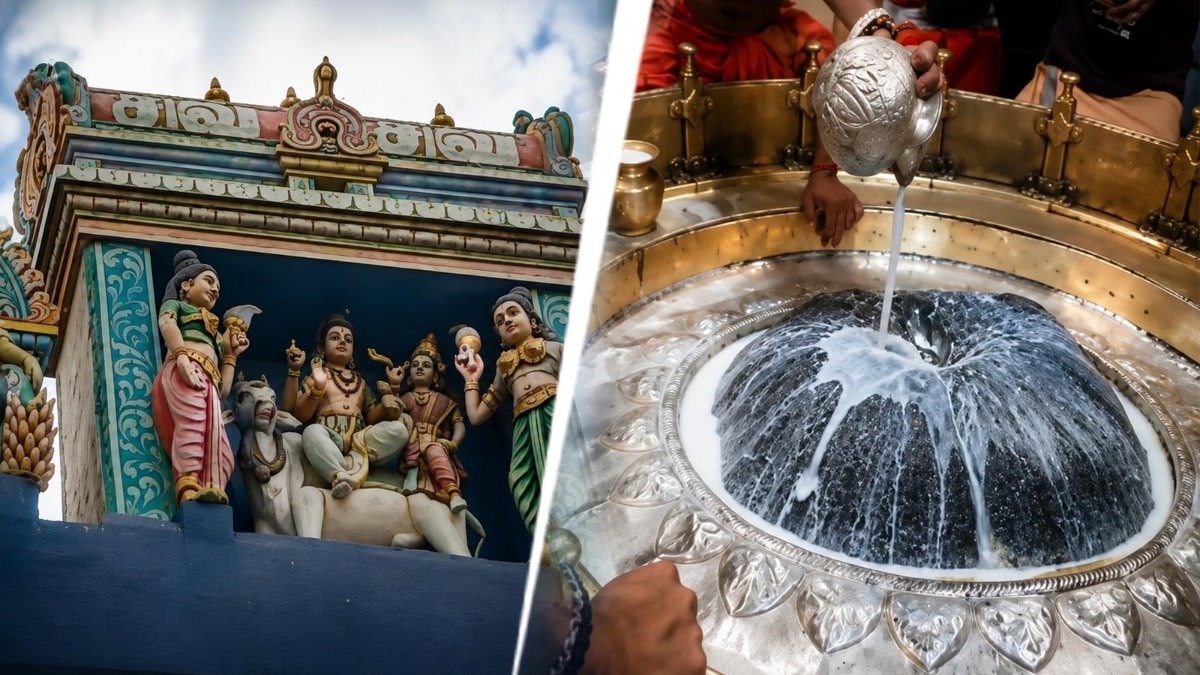 काशी के केदारघाट स्थित केदारेश्वर खंड में स्थापित गौरी-केदारेश्वर आदि प्राचीन मंदिर है. (Photo: ITG)