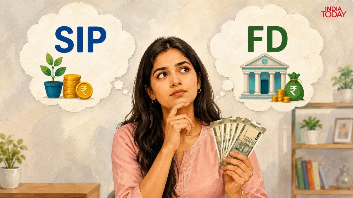 10 Lakh FD vs. 10k Monthly SIP