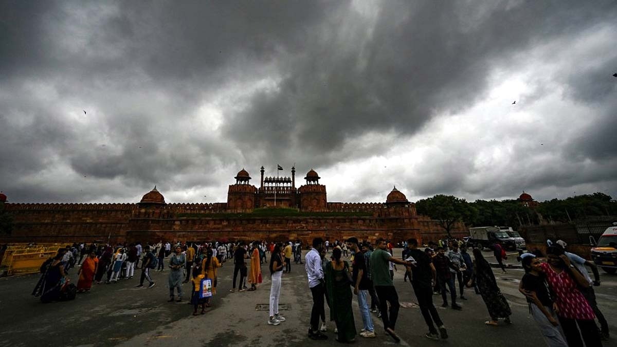 15 अगस्त यानी कल सुबह लाल किला पर बारिश के आसार है. (File Photo: Getty)