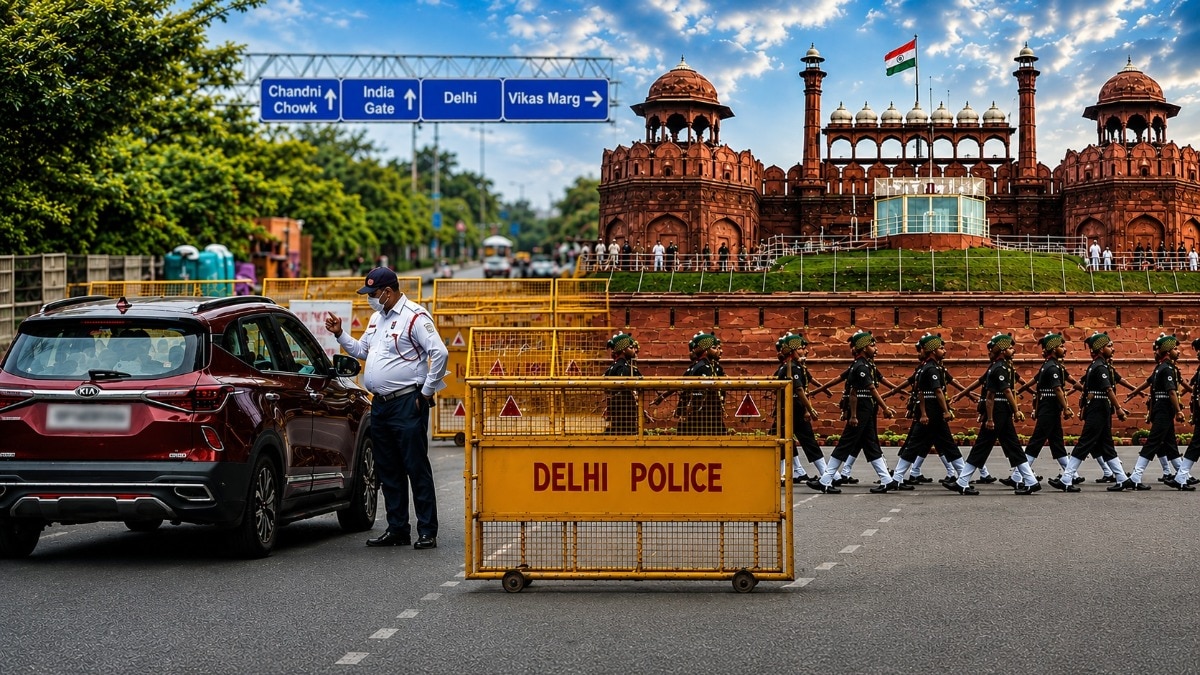 दिल्ली में ट्रैफिक व्यवस्था