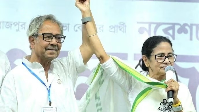 ममता बनर्जी ने TMC नेता और पूर्व डिप्टी स्पीकर आशीष बनर्जी के निधन पर जताया दुख. (Photo- ITG)