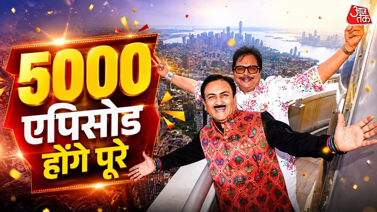 न्यूयॉर्क में 'जेठालाल' और असित मोदी (Photo: ITG)