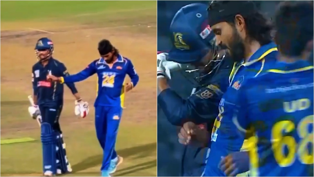 दिग्वेश राठी ने फिर किया पर्ची सेलिब्रेशन. (Photo: Screengrab/DPL T20)
