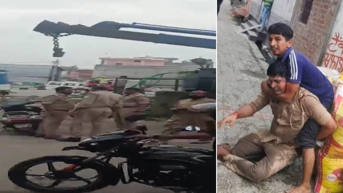 Lucknow budheshwar police attack.