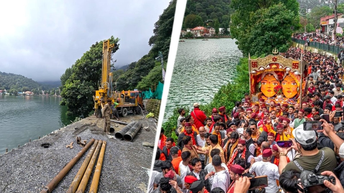 लोअर माल रोड से ही मां नंदा-सुनंदा का डोला निकलता है, यह रास्त एक साल से बंद है (Photo: ITG)