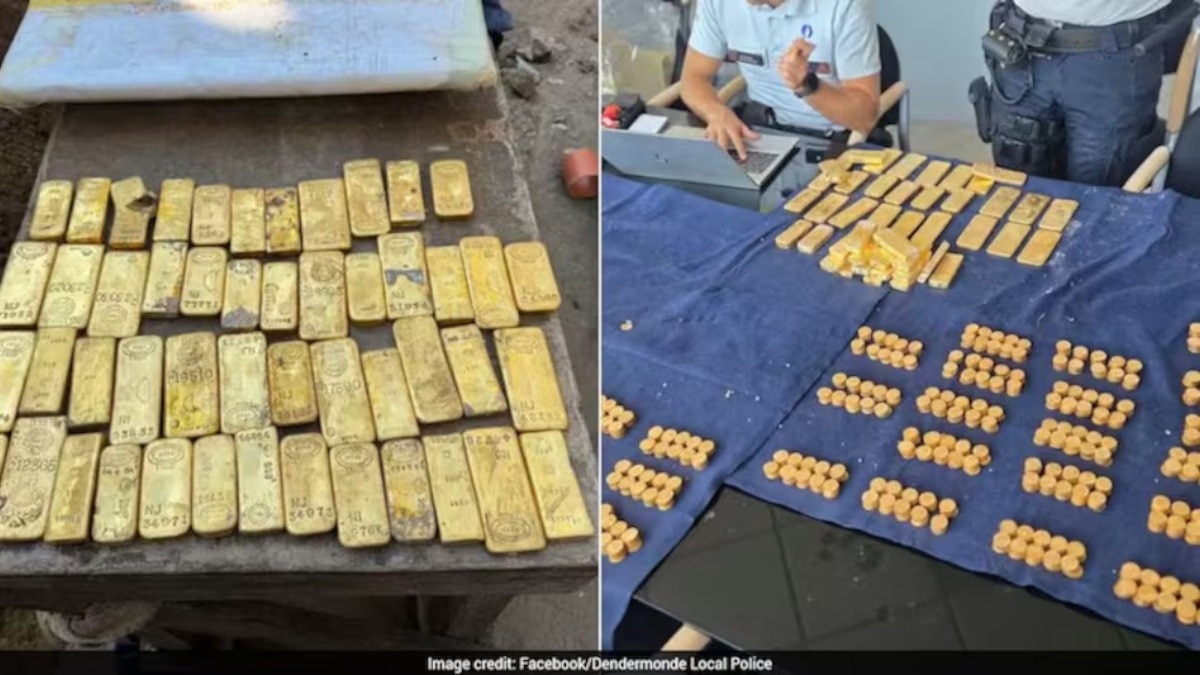 बेल्जियम में सीवर लाइन की खुदाई के दौरान मिला 98 करोड़ रुपये का सोने का खजाना