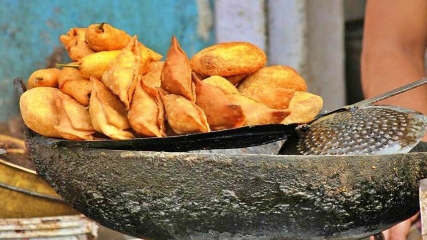 Representative photo of a samosa  