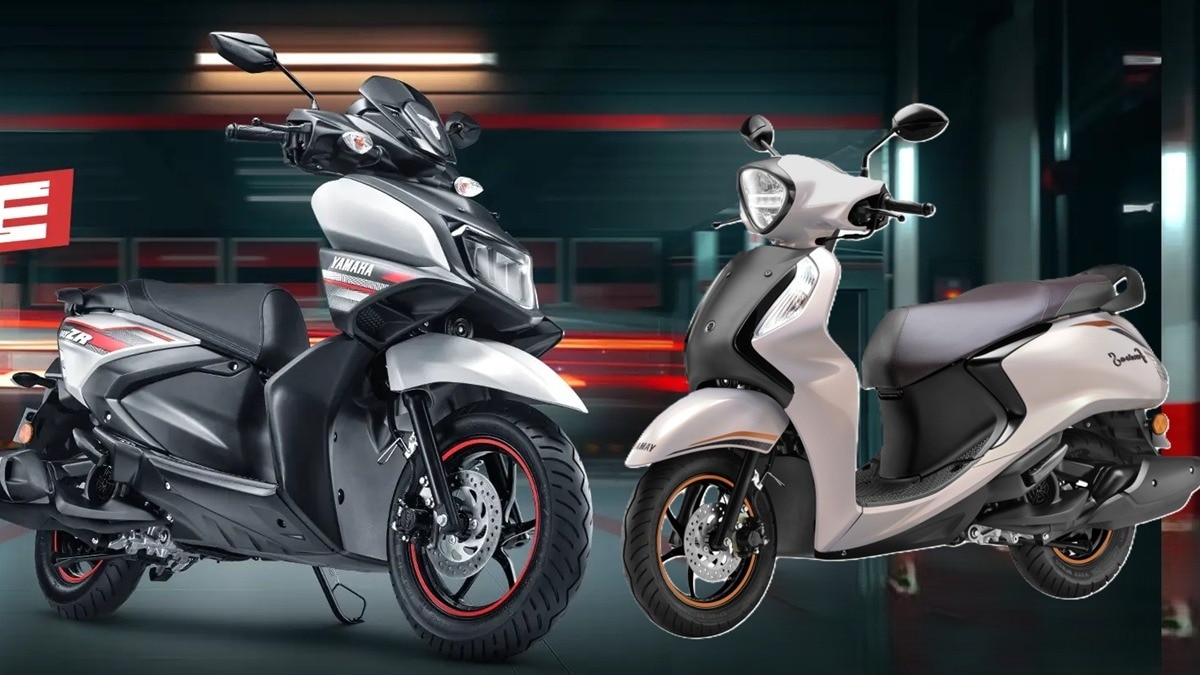 Yamaha Fascino और RayZR नए अपडेट के साथ लॉन्च हुए हैं. (Photo: Yamaha India)