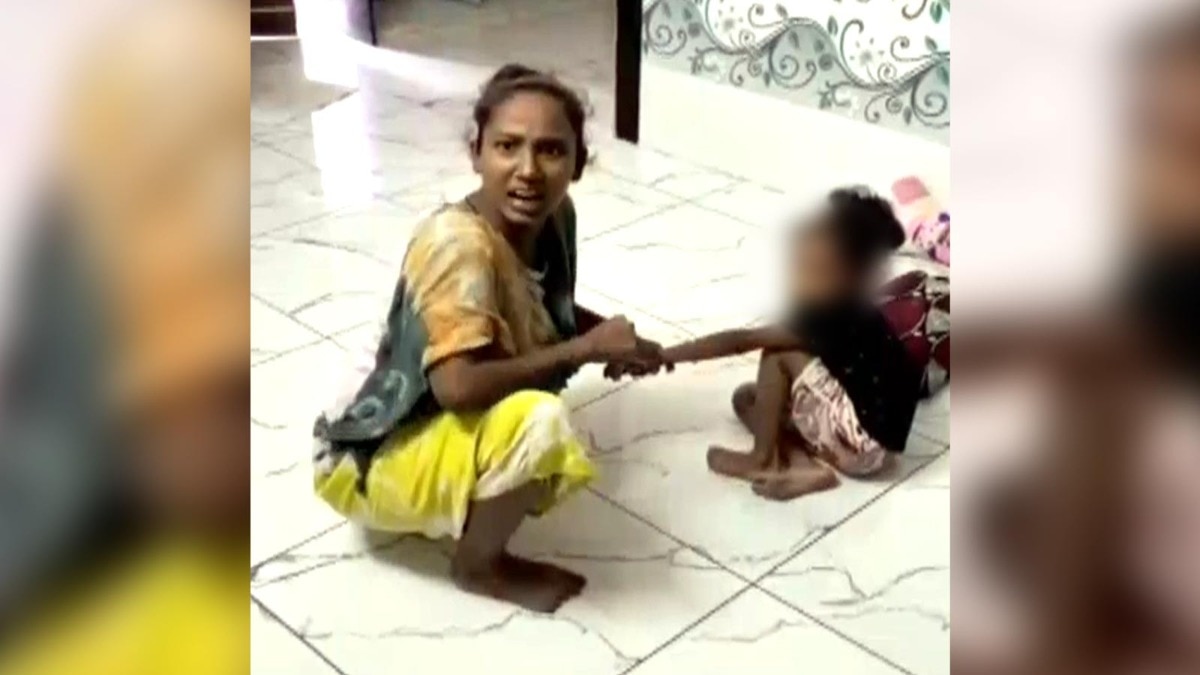 पड़ोसियों ने बच्ची को बचाया, मां के खिलाफ केस दर्ज. (Photo: Screengrab) 