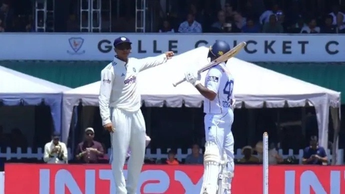 जायसवाल ने मैदान पर ये क्या किया?. (PHOTO:Screengrab, SonySports)