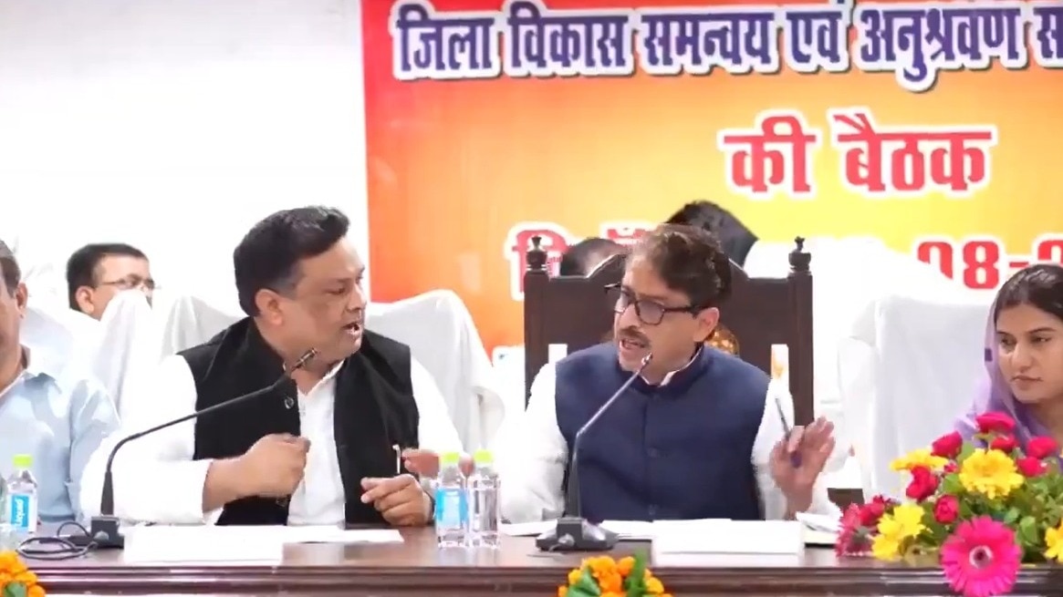 इमरान मसूद-आशु मलिक की नोकझोंक पर बीजेपी का तंज. (photo: ITG)