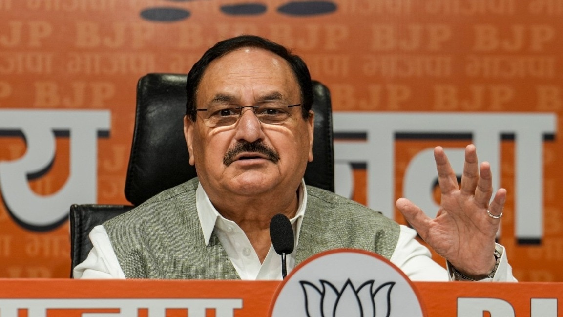 जेपी नड्डा ने अपना हेल्थ अपडेट शेयर किया है. (Photo- PTI)