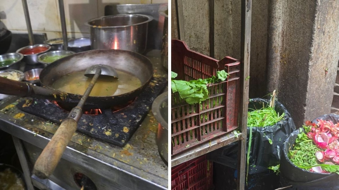 मलाड के होटल राधा की रसोई पर एफडीए की रेड (Photo: ITG)