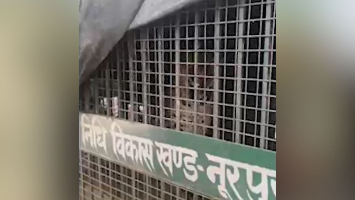 बिजनौर के नजीबाबाद इलाके की घटना. (Photo: Screengrab)